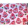 Pannolenci stampato 1mm Babbo Natale in albero 50x75 cm