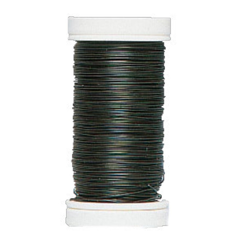 Rotolo di filo di ferro 0,35 mm 100 mt colore marrone