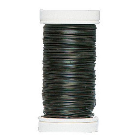 Rotolo di filo di ferro 0,35 mm 100 mt colore marrone