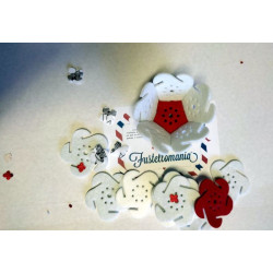 Fustella M Pallina 3D con fiorellini