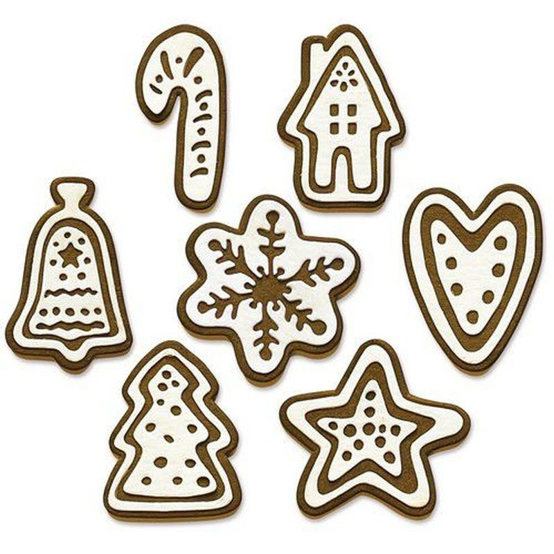 Fustella Sizzix Thinlits Christmas Cookies