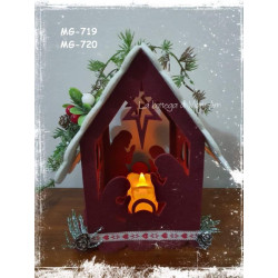 Fustella doppia XL+M Natale 2019 kit 2 fustelle