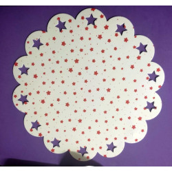 Fustella XXL Centrino con stelle