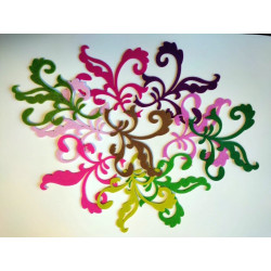 Fustella M Rametto decorativo