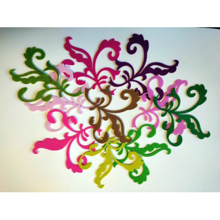 Fustella M Rametto decorativo