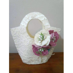 Fustella A4 Borsa con fiore