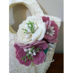 Fustella A4 Borsa con fiore