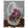 Fustella A4 Borsa con fiore