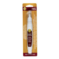 Colla Aleene's Fabric fusion glue permanent pen