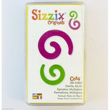 Fustella Sizzix Originals Yellow Girandole medie