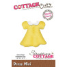 Fustella metallica Cottage Cutz Dress Mini