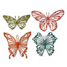 Fustella Sizzix Thinlits Scribble butterflies