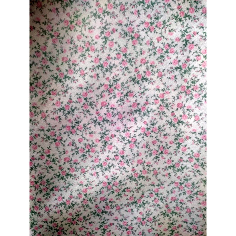 Pannolenci stampato 1mm Fiori rosa 50x80 cm