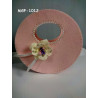 Fustella XL Borsa con manico ovale e fiore