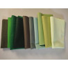 Pannolenci 1 mm  - KIT 10 colori sfumature verde per piante erba cactus