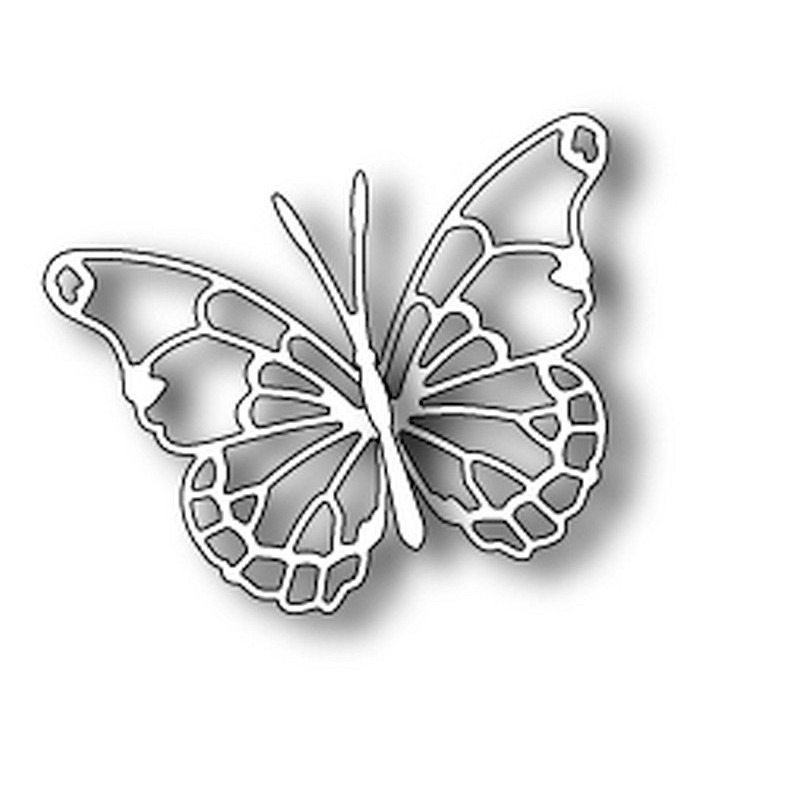 Fustella metallica Memory Box Vivienne Butterfly