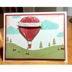 Fustella metallica Memory Box Golf Club Landscape