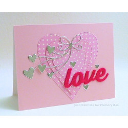 Fustella metallica Memory Box Beloved Hearts
