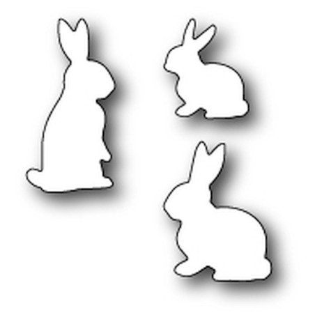 Fustella metallica Memory Box Springtime Bunnies