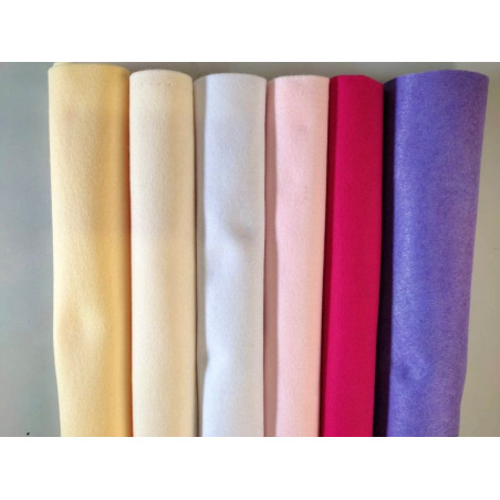 Pannolenci 1 mm - KIT 6 colori rose David Austin