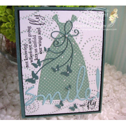 Fustella metallica Memory Box Beloved Butterflies
