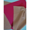 Velluto accoppiato lurex 35x50 cm colore a scelta