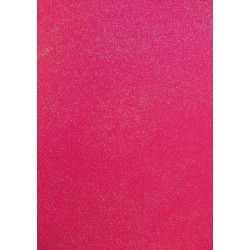 Pannolenci 1mm glitter Rosso Natale 50x40 cm