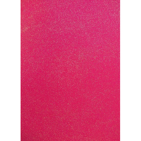 Pannolenci 1mm glitter Rosso Natale 50x40 cm