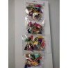 Busta con 30 nappine da 4 cm colori misti