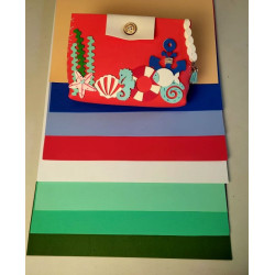 Fommy 2 mm  - KIT 8 colori 40x60 cm cartamodello Pochette omaggio