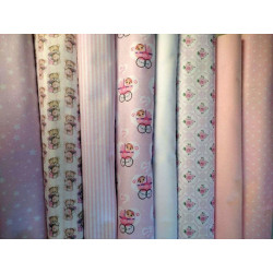 Pannolenci 1 mm  - KIT 8 colori Fantasie allegre nascita femminucce
