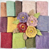 KIT Nastro lana bicolore 13 colori 15x50 cm