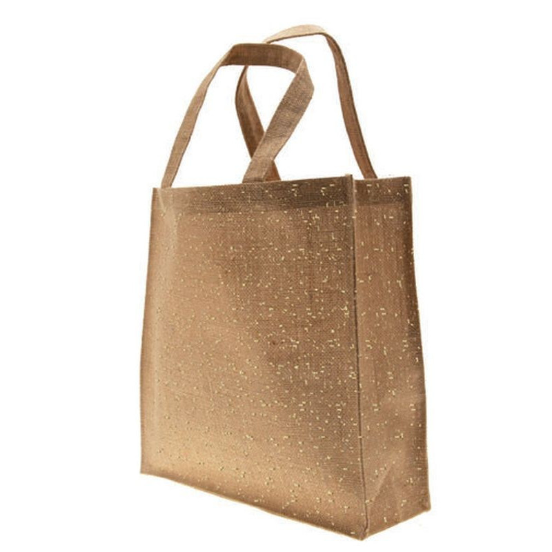 Borsa in juta 30 x 30 x 12 cm