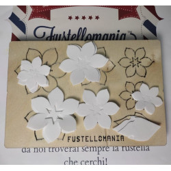 Fustella L Fiorellini 6 misure