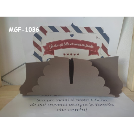 Fustella XXL Lato smerli per porta torta MGF-1035