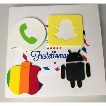 Fustella M Simboli telefonici
