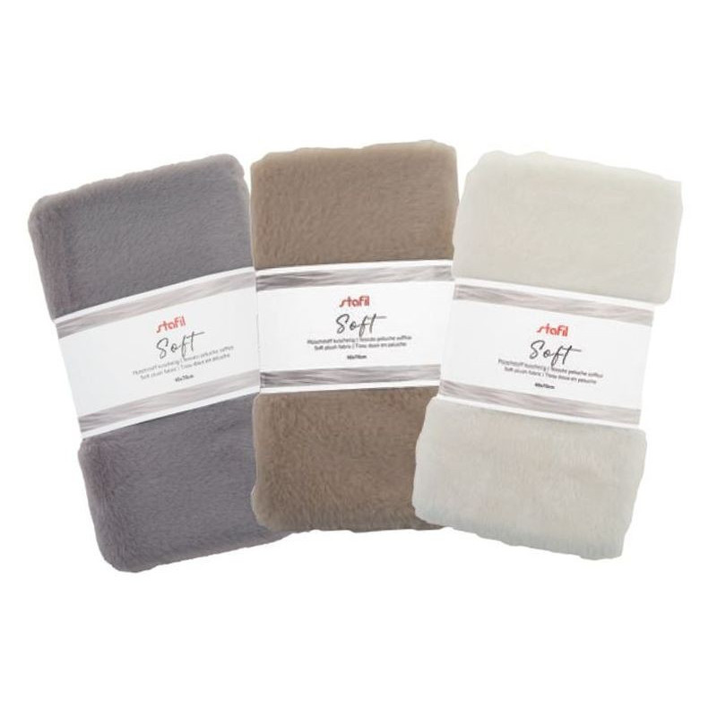Tessuto soft 48x70 cm colore a scelta
