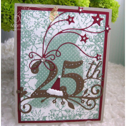 Fustella metallica Memory Box Twenty Fifth Celebration