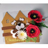 Fustella doppia XL Staccionata set 2 fustelle
