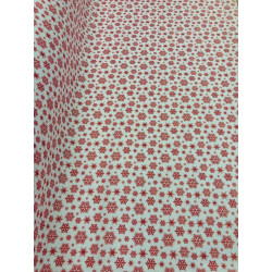 Pannolenci stampato 1mm Cristalli di neve 50x90 cm