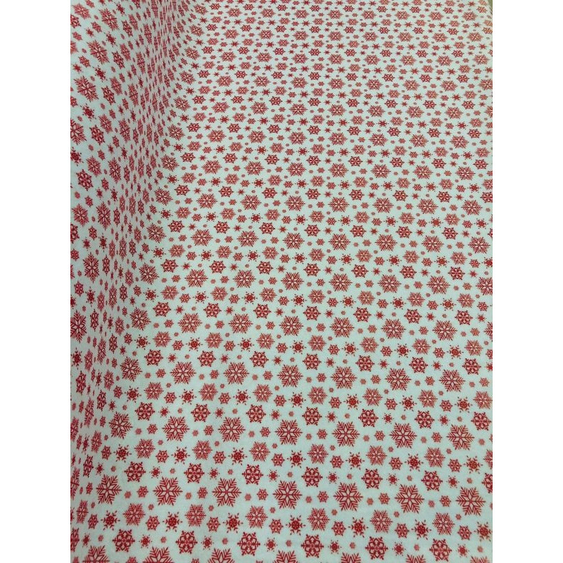 Pannolenci stampato 1mm Cristalli di neve 50x90 cm