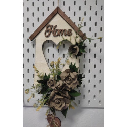 Casetta in legno Home con cuore