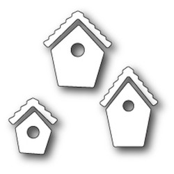 Fustella metallica Memory Box Bitty Birdhouses