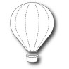 Fustella metallica Memory Box Bright Balloon