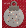 Fustella A4 Palla di Natale con stelline