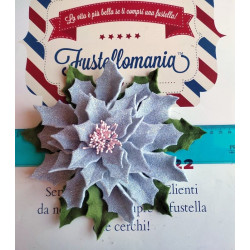 Fustella L Petali per stelle di Natale varie misure