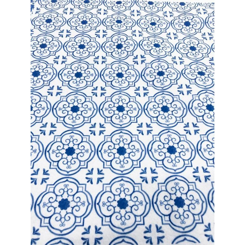 Pannolenci stampato 1mm mattonella chiara 50x90 cm