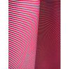 Pannolenci stampato 1mm a righe bianche e rosse 50x90 cm