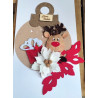 Fustella A4 Palla di Natale con stelline