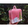 Fustella tripla XL Porta dolcetti o panettoncino con finestra e neve